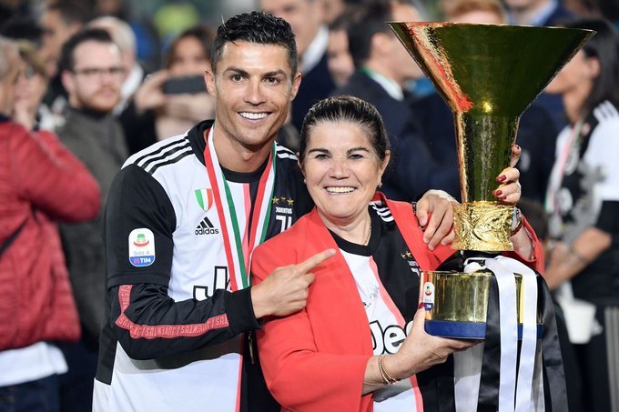 Ronaldo et sa maman Dolores Aveiro