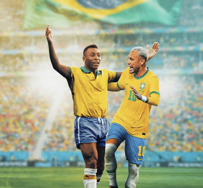 Neymar et Pelé