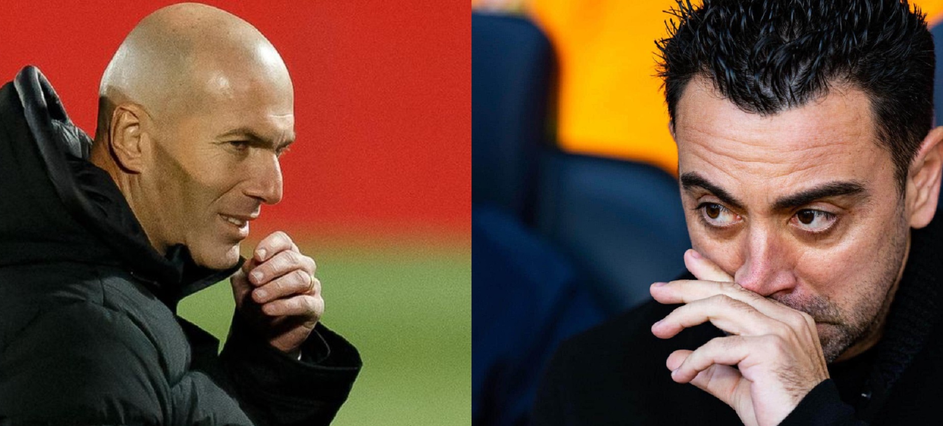 Xavi humilié par une comparaison avec Zidane, des chiffres désastreux pour l’entraîneur du Barça