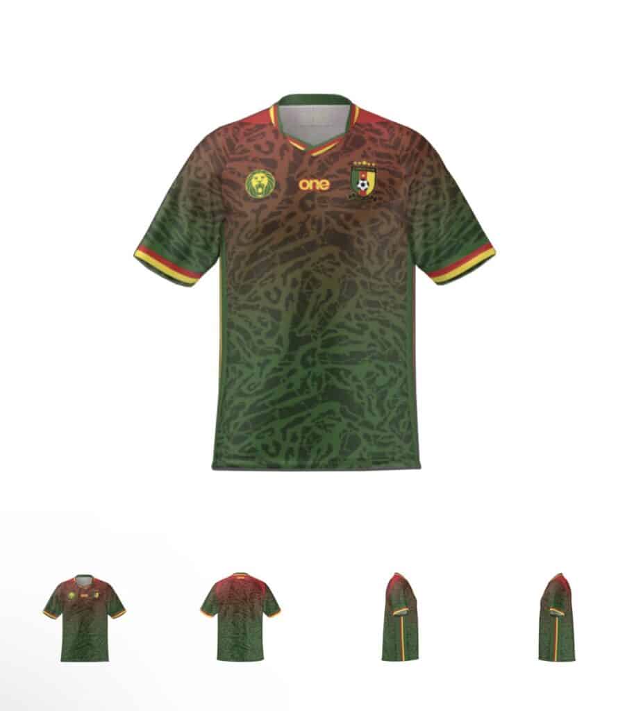 Le Cameroun portera des maillots One All Sport 