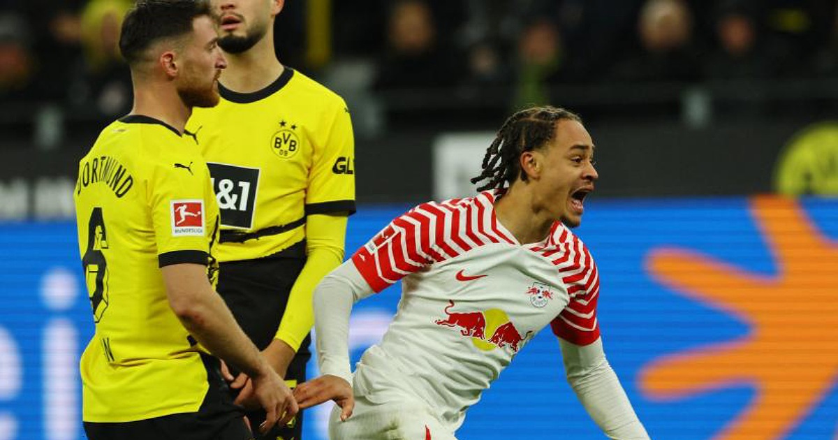 Bundesliga : Dortmund s’incline face à Leipzig avant de recevoir le PSG