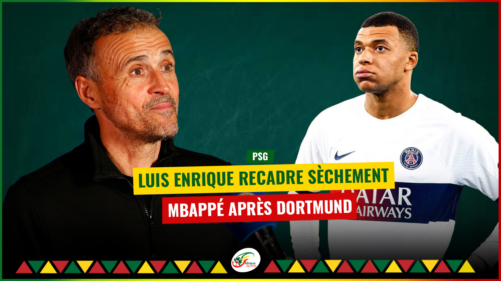 Mbappé frustré à Dortmund, Luis Enrique le recadre : « C’est moi qui donne des ordres à l’équipe »