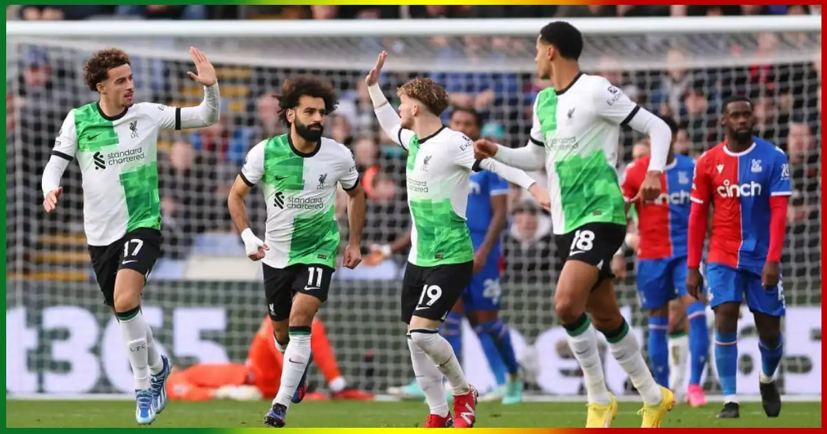 Liverpool enchaîne à Crystal Palace et prend la tête de Premier League !