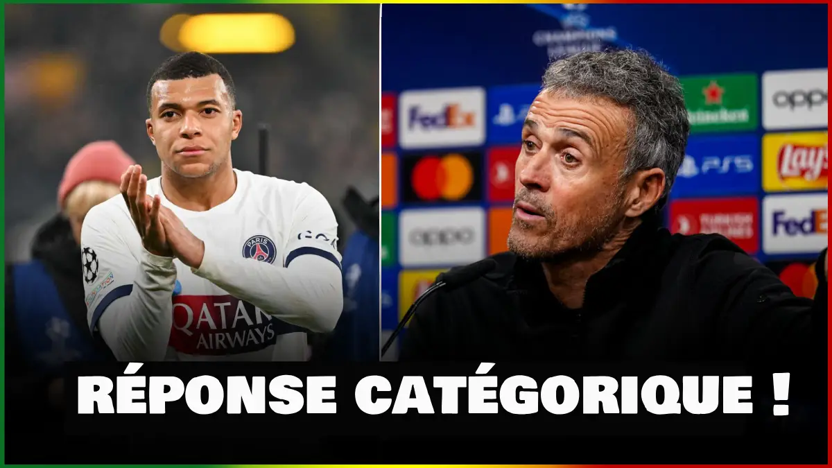 Ligue des Champions : la réponse catégorique de Luis Enrique à la frustration de Kylian Mbappé