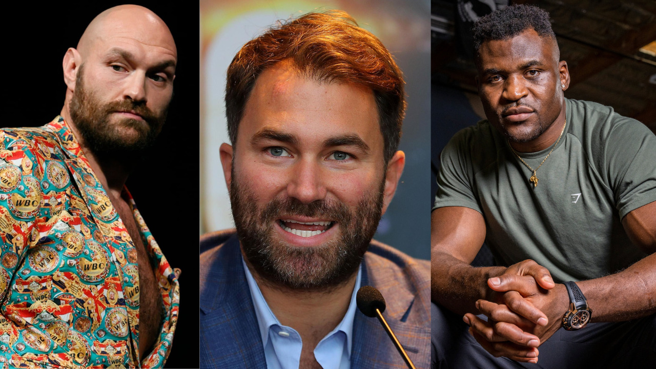 Tyson Fury Eddie Hearn Francis Ngannou