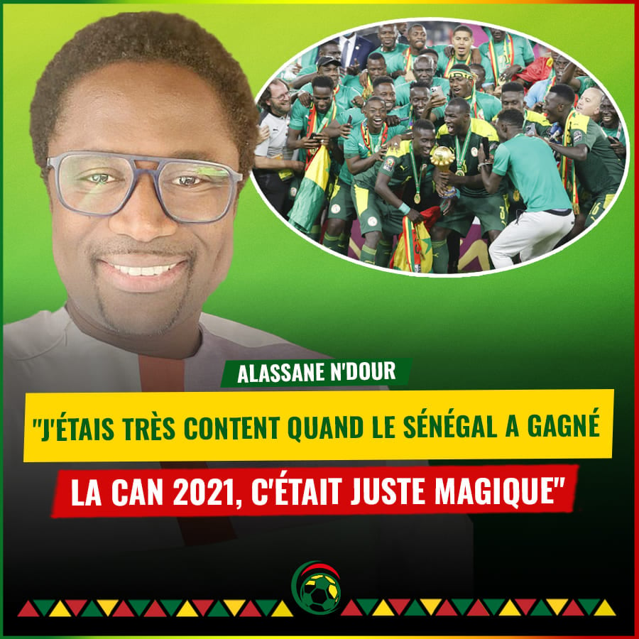 Alassane N'Dour parle de la victoire du Sénégal à la CAN 2021