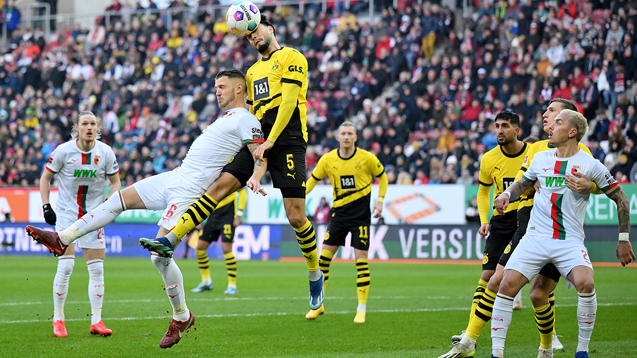 Bundesliga : Mauvaise opération du Borussia Dortmund à Augsbourg