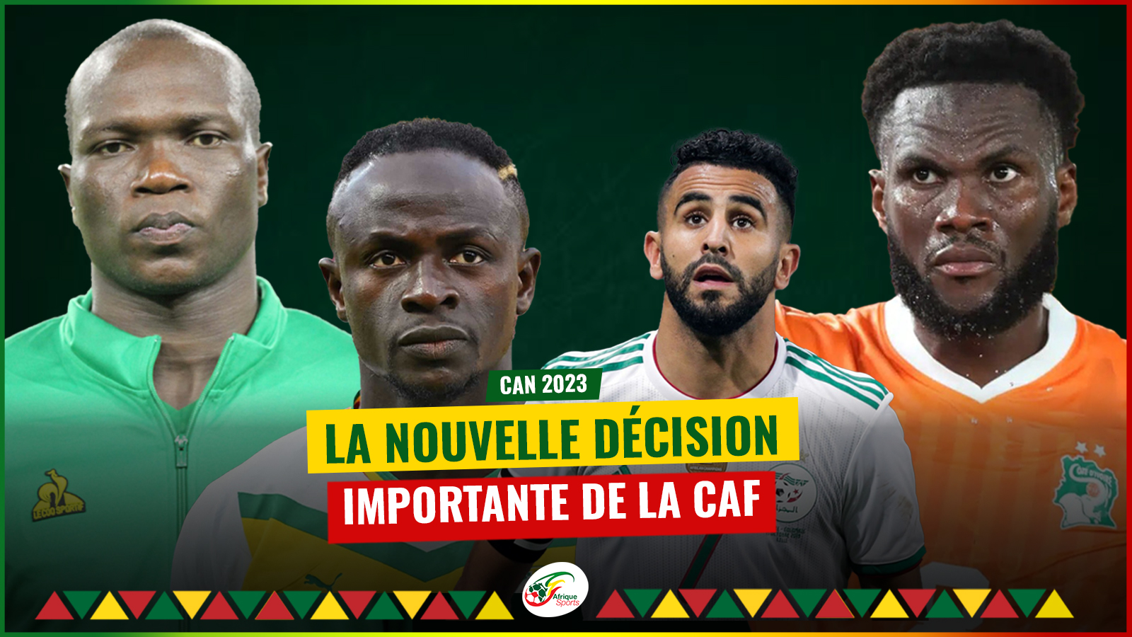 CAN 2023 : Côte d’Ivoire, Sénégal, Cameroun… La CAF annonce un gros changement