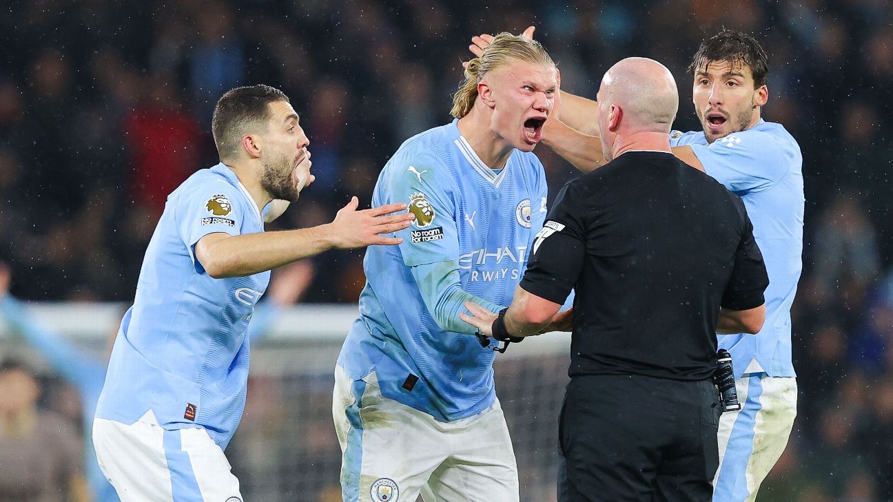 Erreur de Simon Hooper, Guardiola attaque Arteta : "Je ne ferai pas comme.." 2 Haaland fou de rage devant Hooper