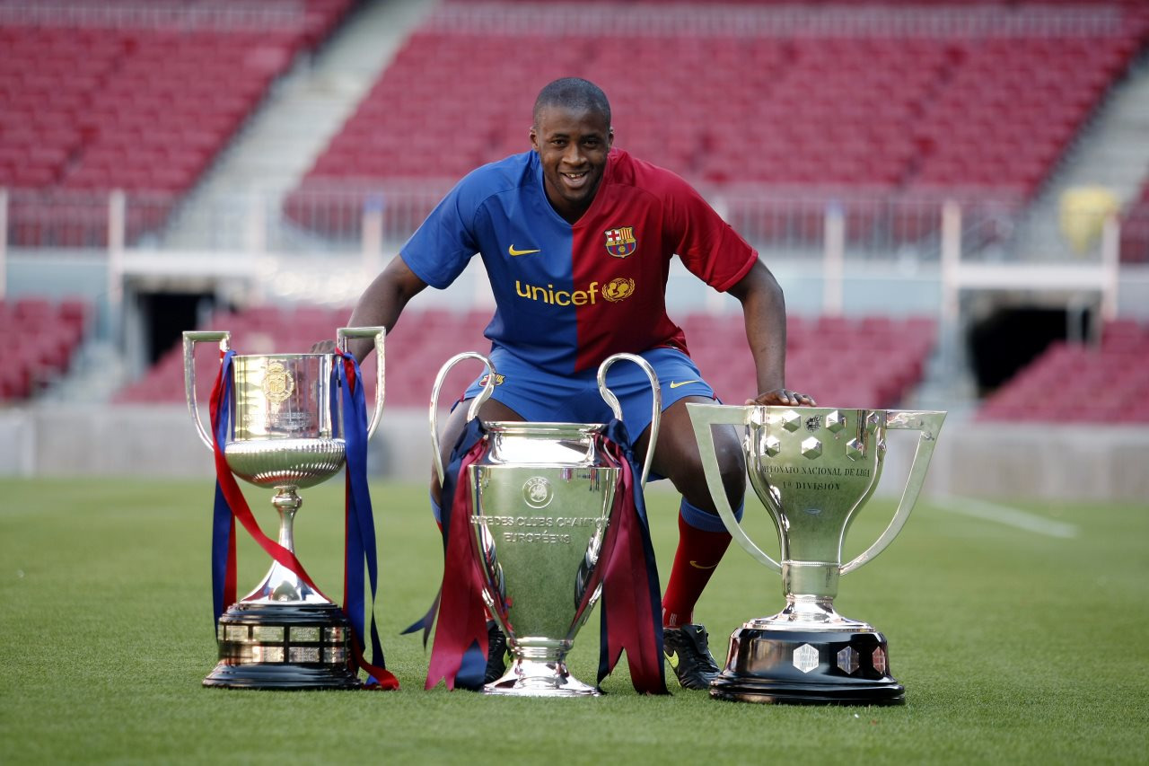 4. Yaya Touré (Côte d'Ivoire - Barcelone)