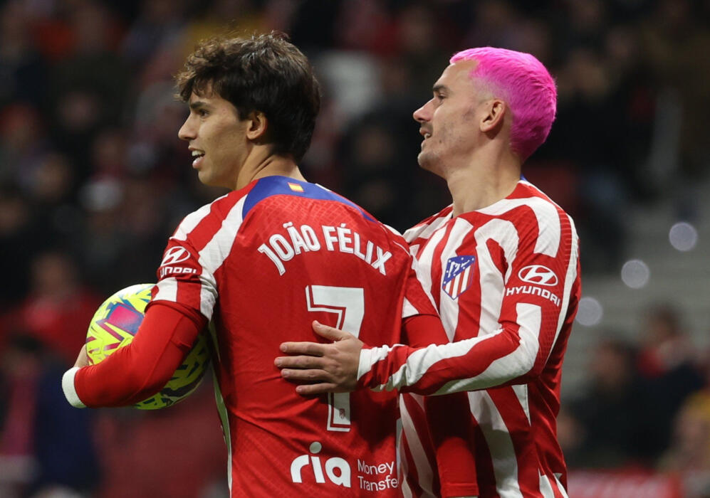 Griezmann à propos de João Félix : "A l'Atletico, il faut être constant et peut-être que Joao…"