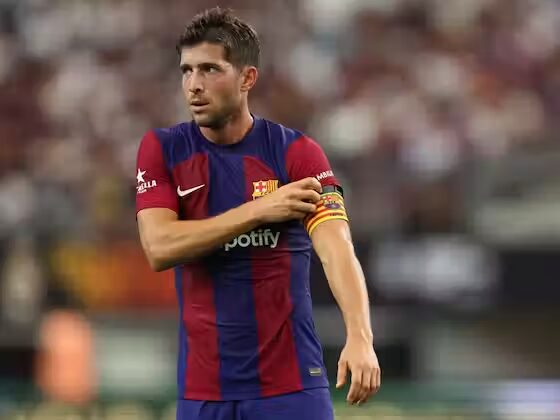 VIDEO : BUUTT ! Sergi Roberto redonne l'avantage au Barça d'une superbe tête face à Almeria !