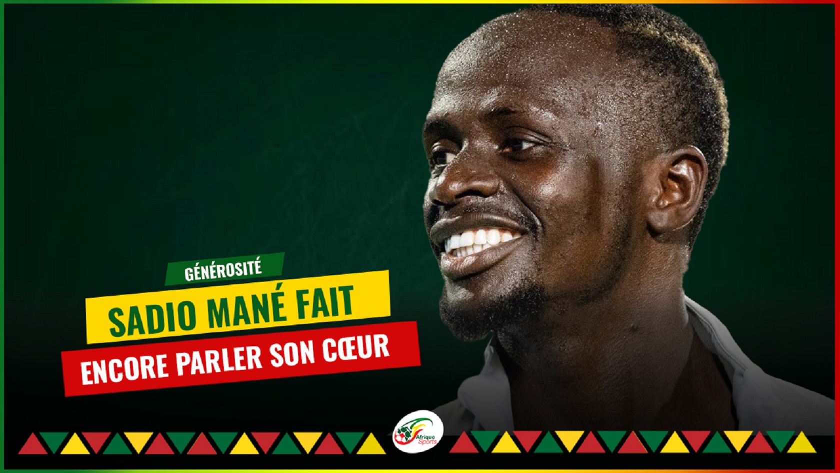 Le geste fort de Sadio Mané pour les joueuses de son club : « Je double votre prime »