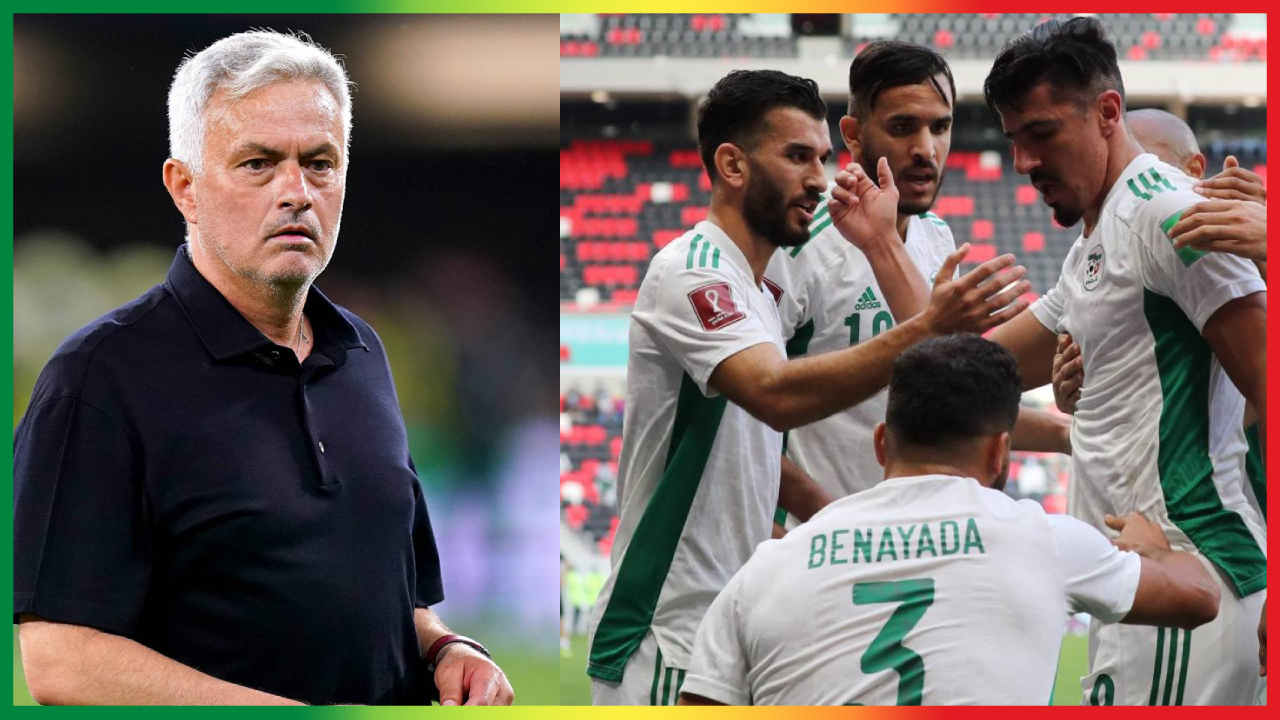 AS Roma : Mourinho sur la piste d’un deuxième algérien pour renforcer son équipe