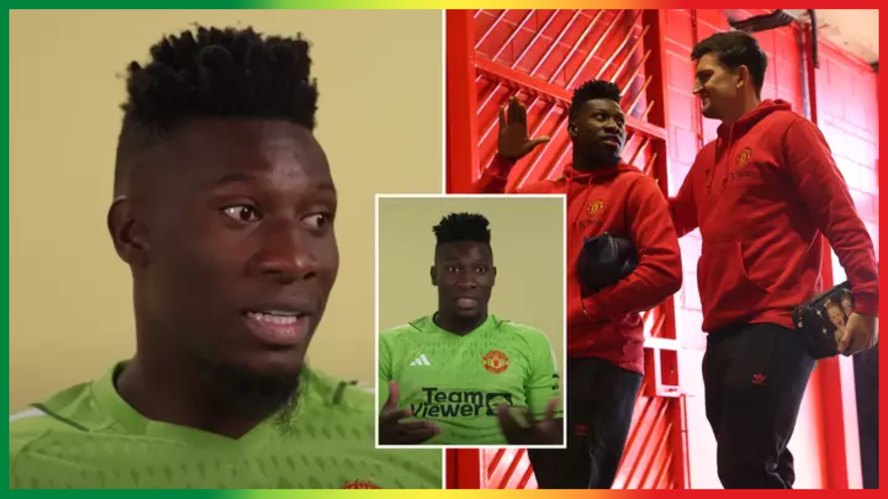 Andre Onana révèle le surnom inhabituel qu’on lui a donné à Manchester United