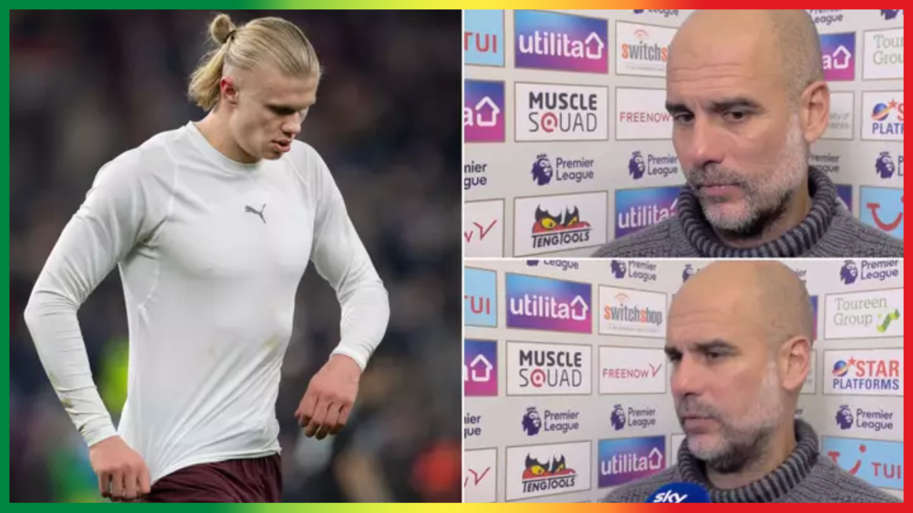 Man City : Pep Guardiola révèle quand il espère récupérer Erling Haaland !