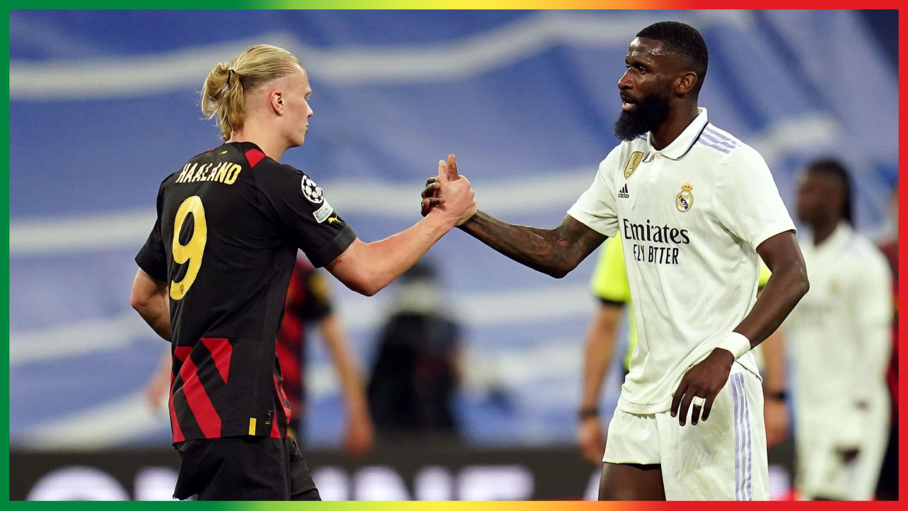 Real Madrid : Antonio Rudiger revient sur son duel avec Haaland en Ligue des champions