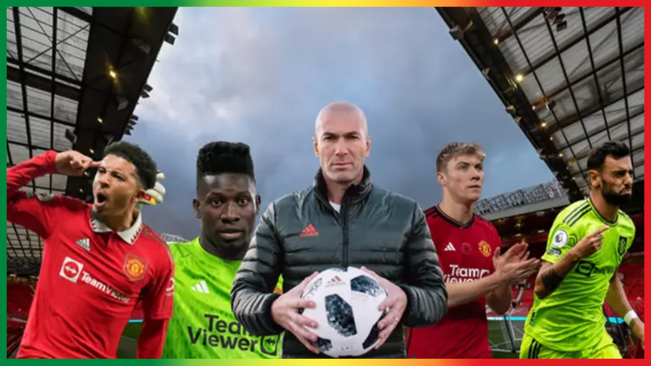 Comment Man Utd pourrait s’aligner sous Zinedine Zidane en cas de départ de Ten Hag ?