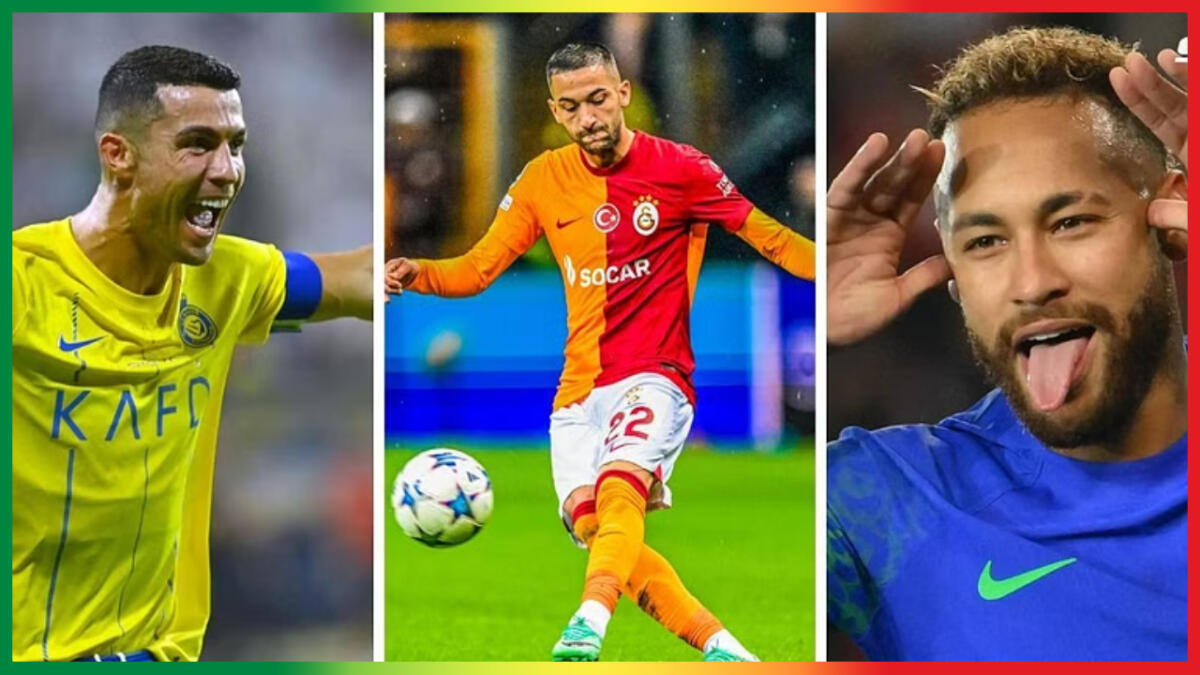 Galatasaray frappe fort : Hakim Ziyech rejoint Ronaldo et Neymar dans l’élite