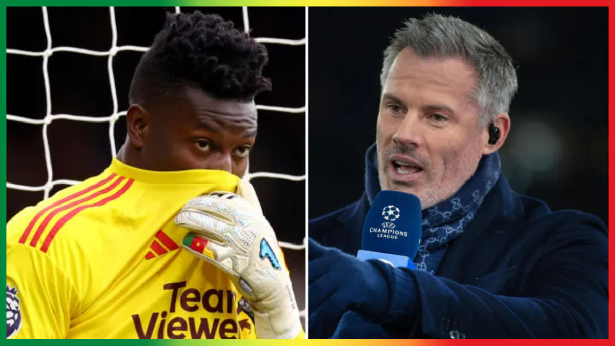 Jamie Carragher estime qu’André Onana devient un « boulet » à Manchester United