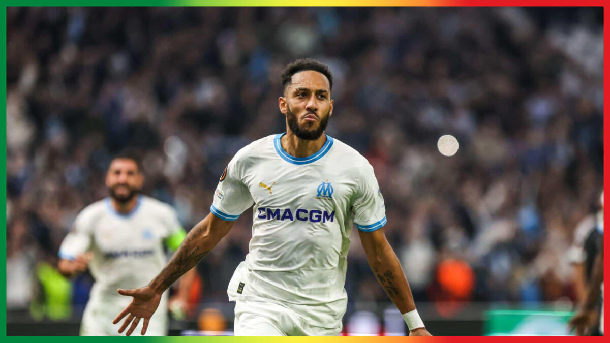 Aubameyang écrit l’histoire avec l’OM en établissant quatre nouveaux records grâce à son triplé