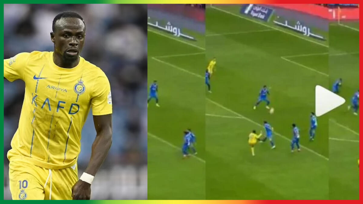 Sadio Mané enflamme le terrain avec une passe magistrale, suivie d’une volée surpuissante de CR7 (Vidéo à l’Appui)