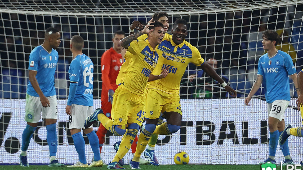 Coupe d’Italie : Frosinone humilie et élimine Naples de Victor Osimhen