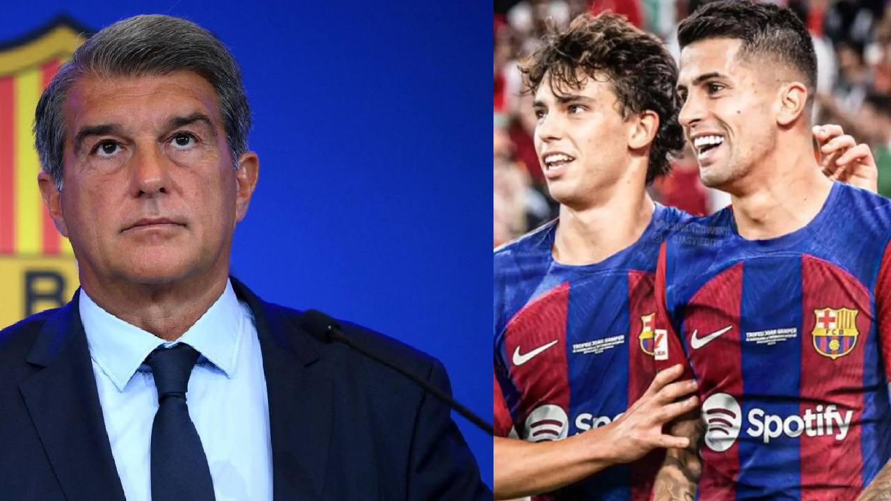 Barça : Joan Laporta décide ouvertement de l’avenir de Joao Félix et de Cancelo