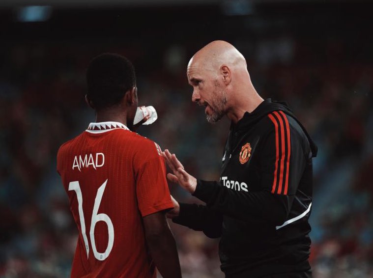 Amad Diallo responds to rumors about his call-up for CAN 2023 4 Amad Diallo Manchester United 1 1