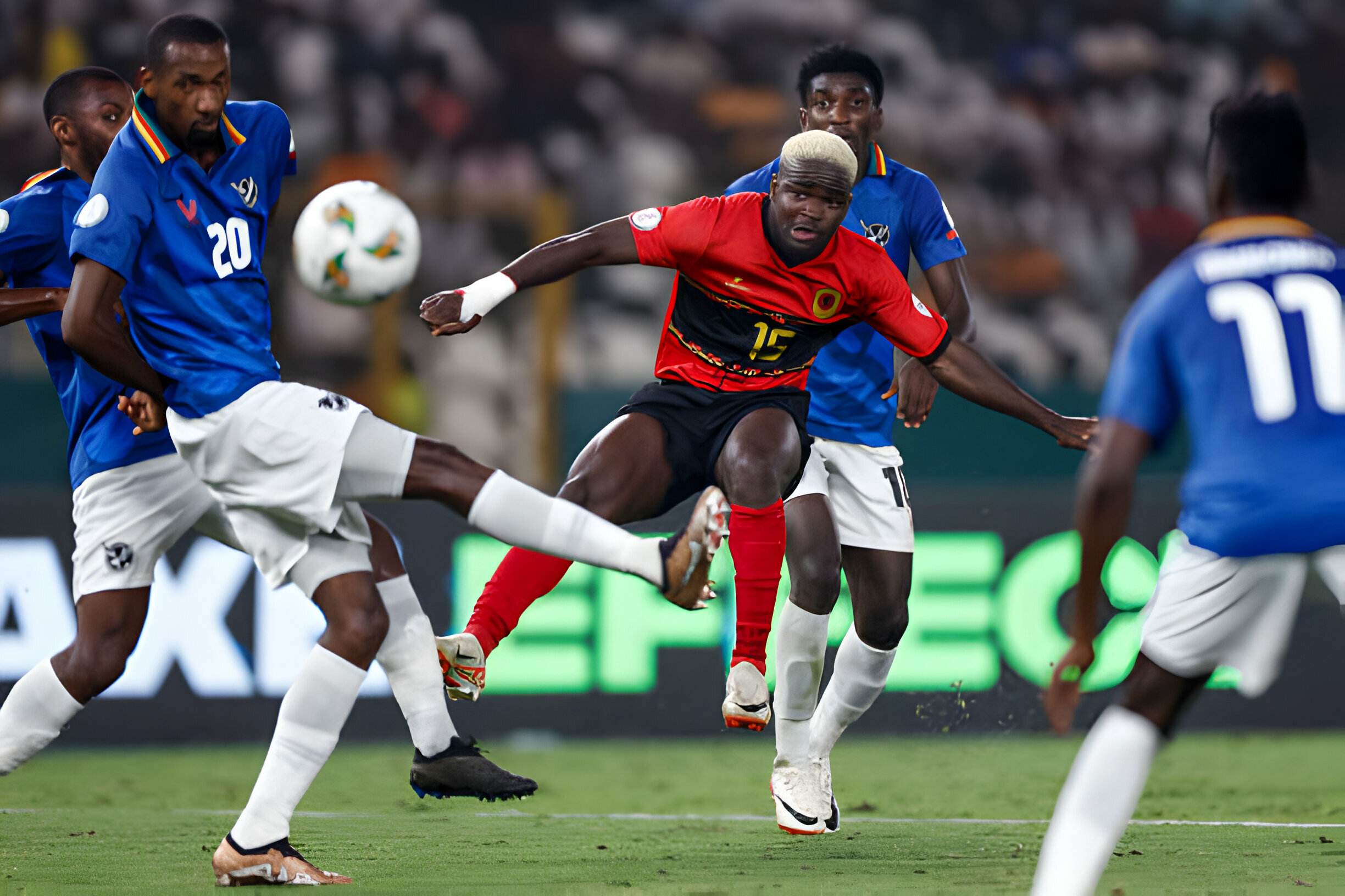 CAN 2023 : L’Angola écrase la Namibie et se qualifie en quarts