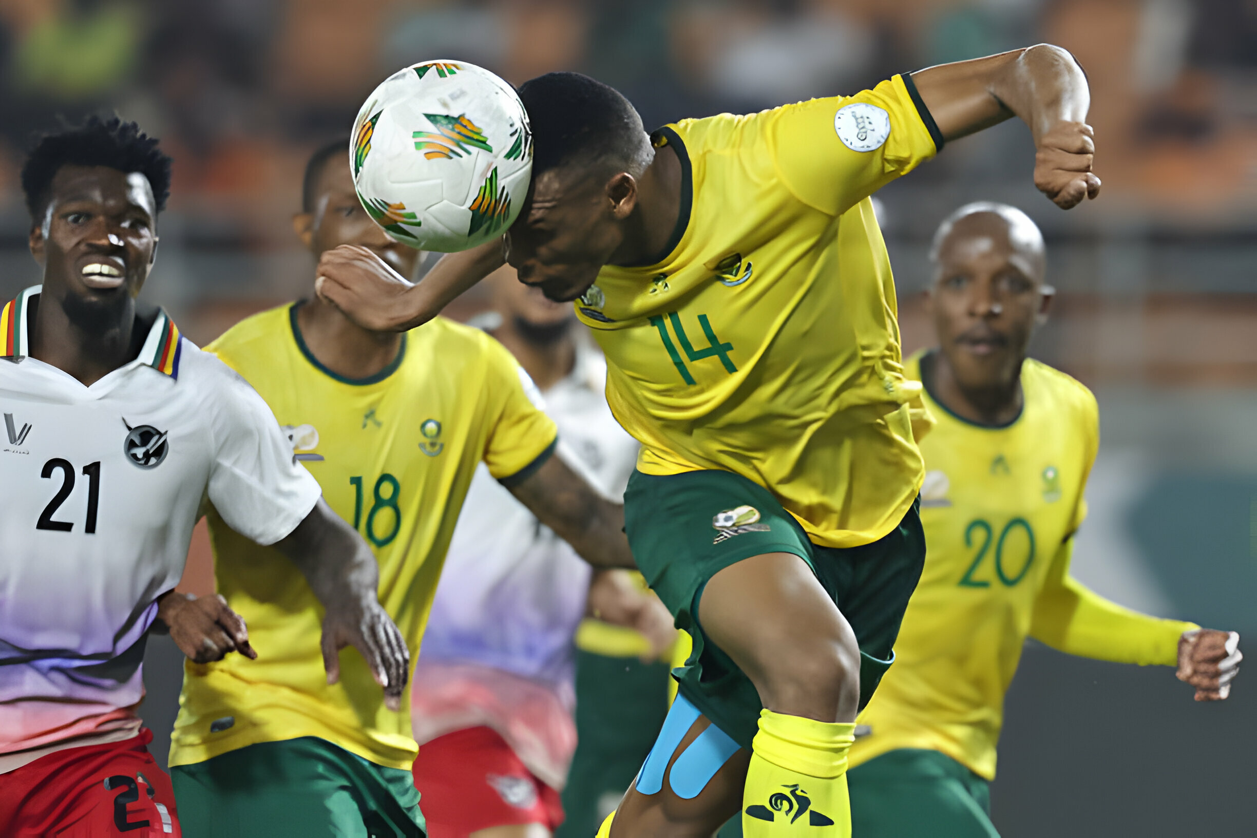 CAN 2023 : L’Afrique du Sud corrige la Namibie et se relance