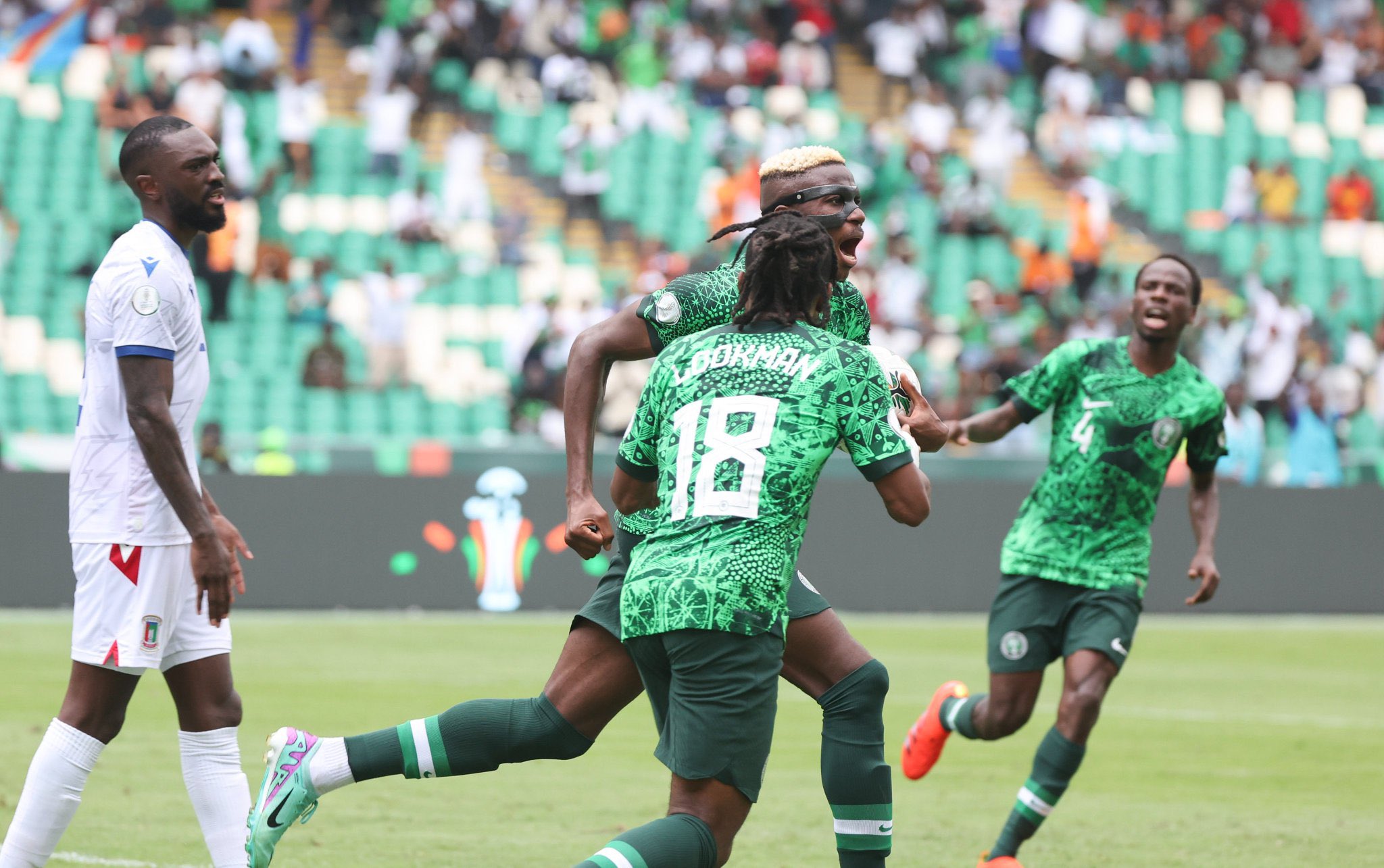 CAN 2023 : Le Nigéria contrarié d’entrée par la Guinée Équatoriale malgré Osimhen