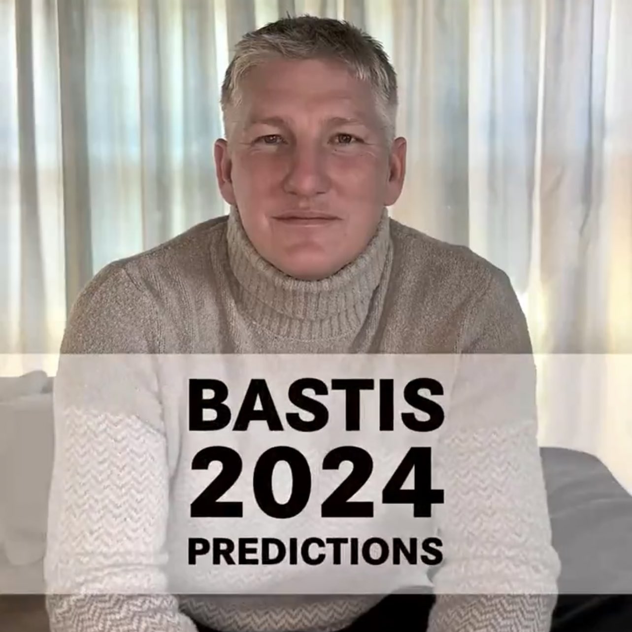 Les folles prédictions de Bastian Schweinsteiger pour l'année 2024 !