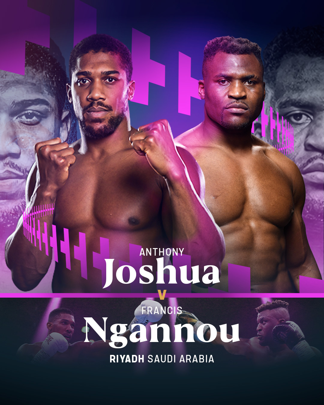 Réaction intense de Francis Ngannou à l'annonce du duel avec Anthony Joshua