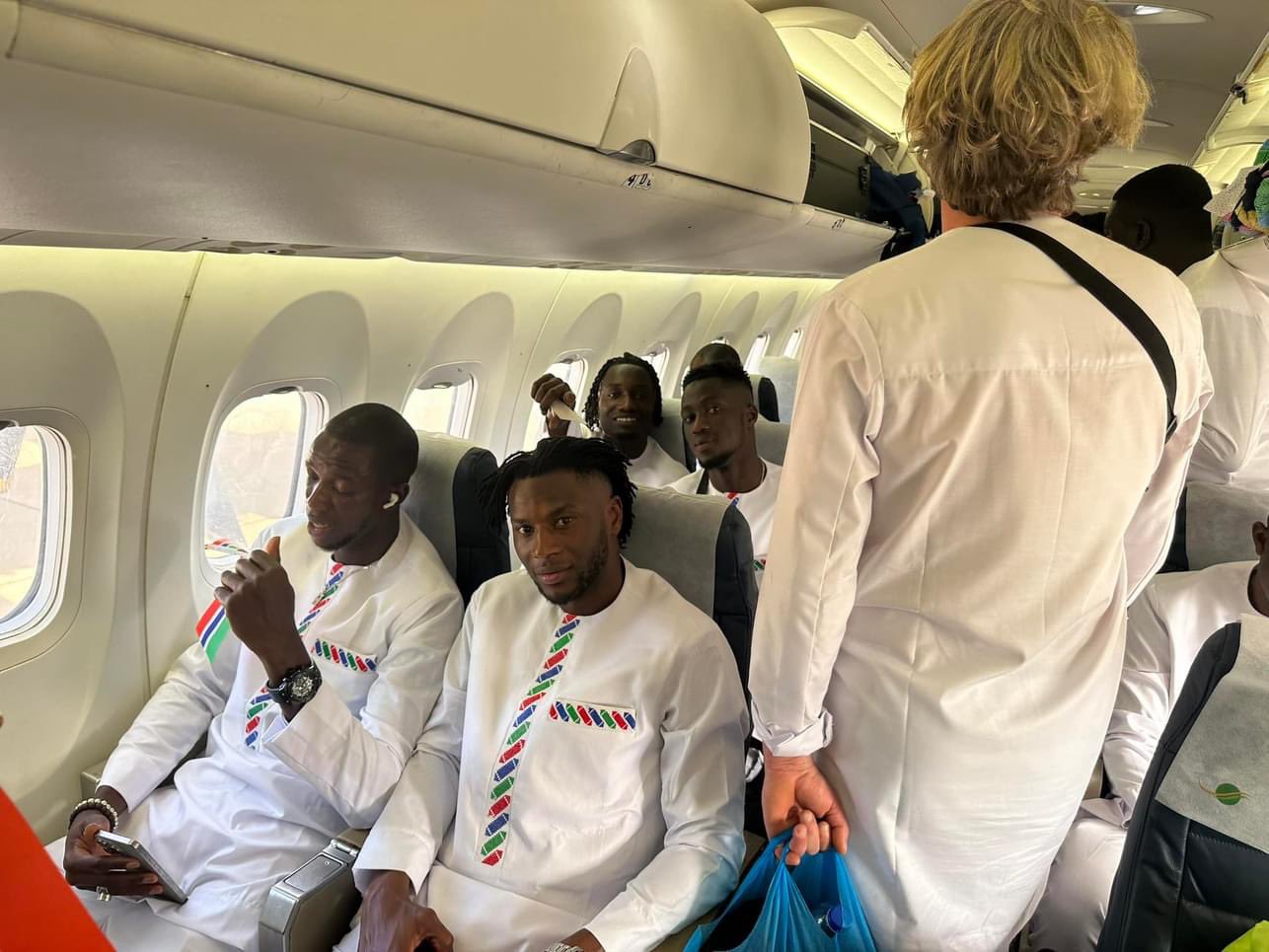 CAN 2023 : Joueurs évanouis, atterrissage d'urgence, le terrible voyage de la Gambie
