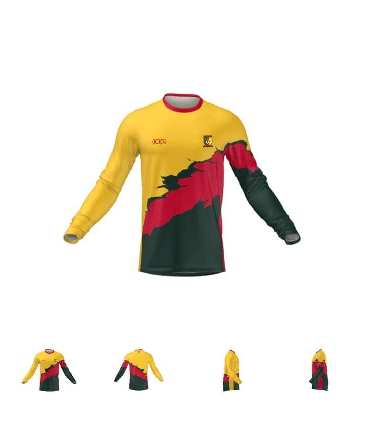 Les nouveaux maillots du Cameroun