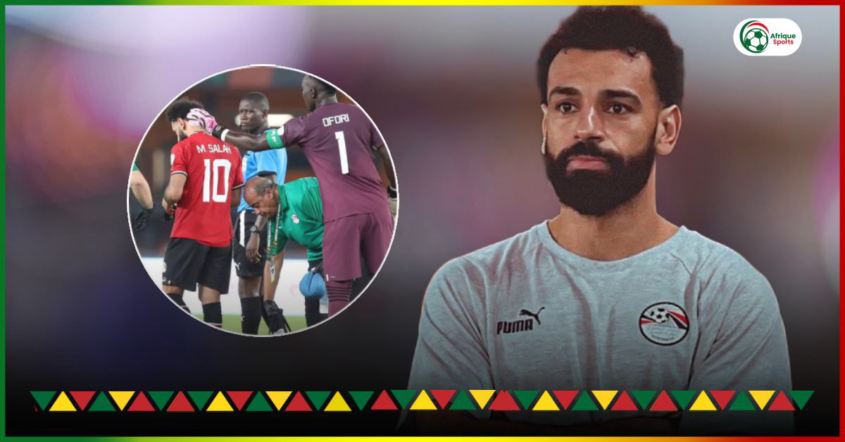 CAN 2023 : La triste déclaration de Salah, blessé avec l’Égypte