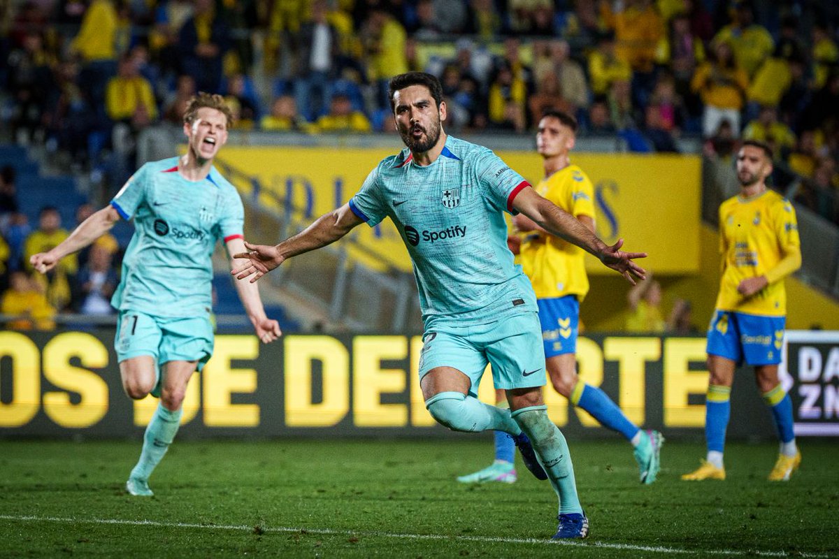 Le Barça célèbre contre Las Palmas