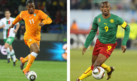 Ces coéquipiers que Drogba et Eto’o ont eu en commun 