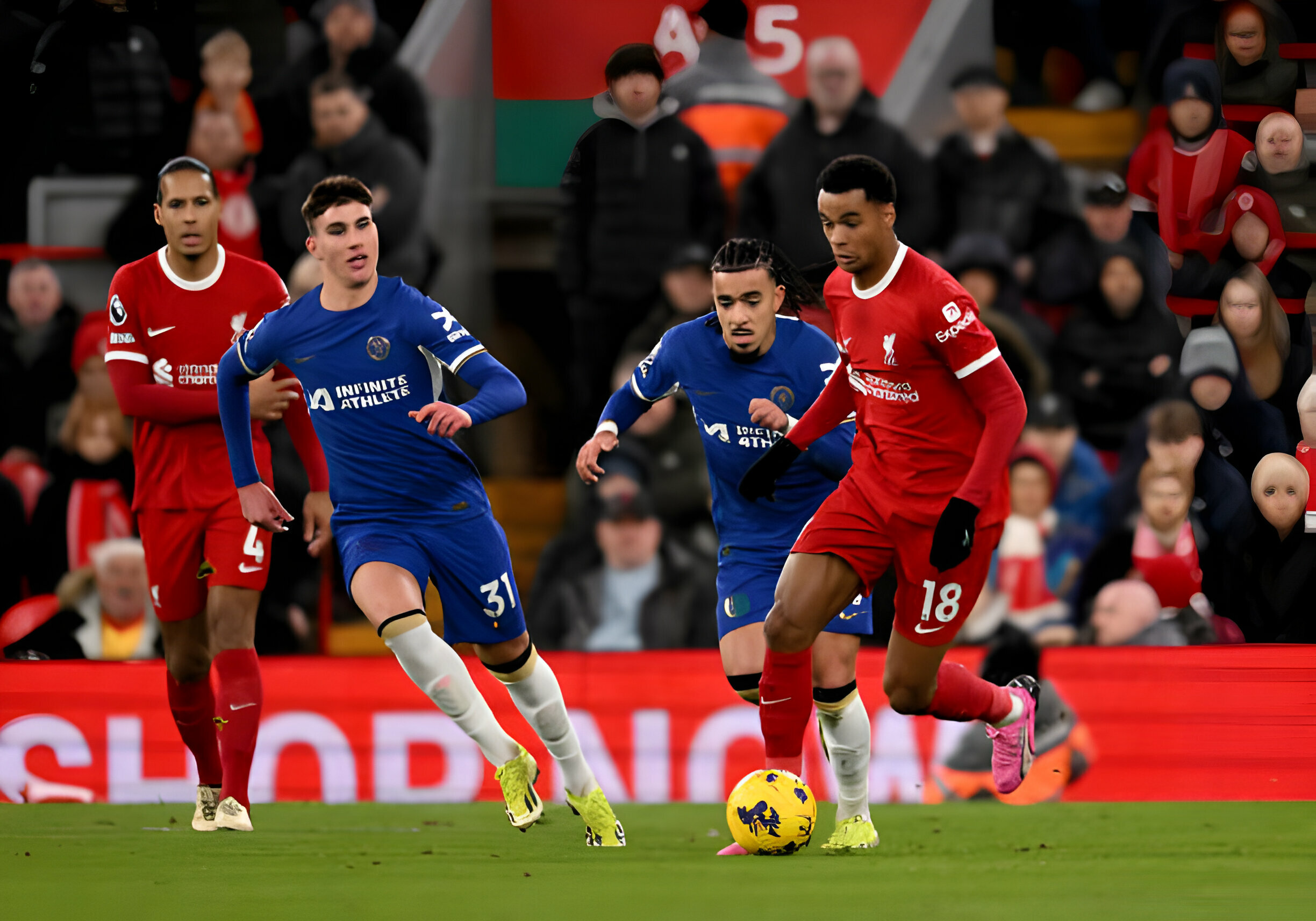  Premier League : Liverpool enfonce Chelsea après une victoire écrasante