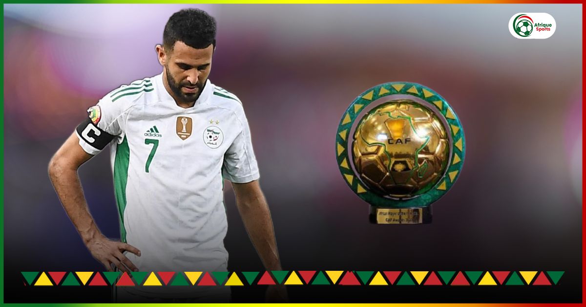 CAF : Riyad Mahrez honoré par un cadeau symbolique