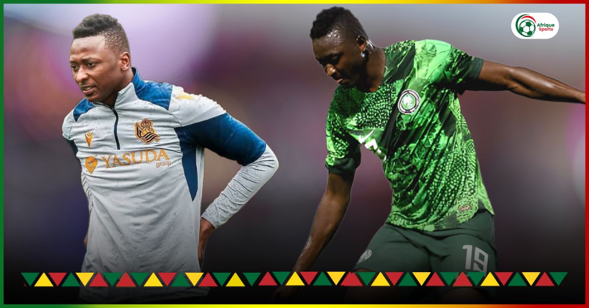 CAN 2023 : Forfait avec le Nigeria et apte avec la Real Sociedad, Umar Sadiq sort du silence