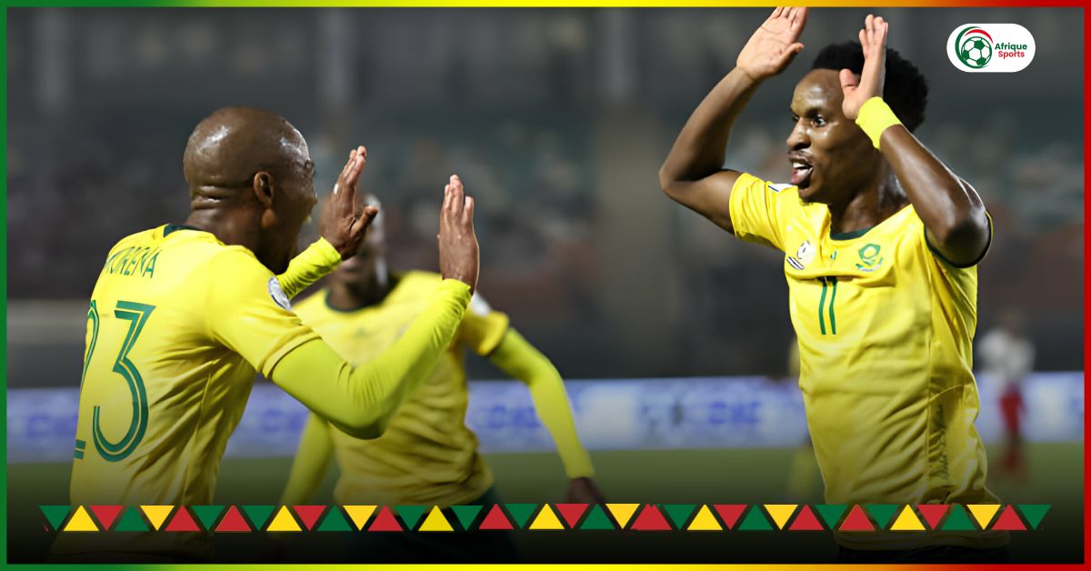VIDEO : BUUT ! Themba Zwane assure le break pour l’Afrique du Sud (2-0)