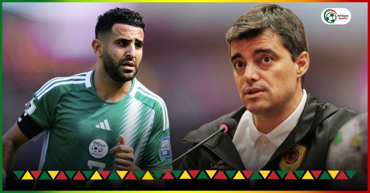 CAN 2023 – Algérie vs Angola : Le coach Gonçalves lance une pique osée à Riyad Mahrez !