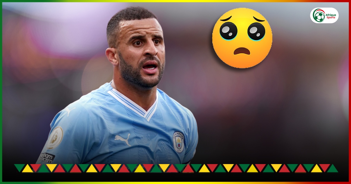 Manchester City : Les problèmes s’accumulent pour Kyle Walker.