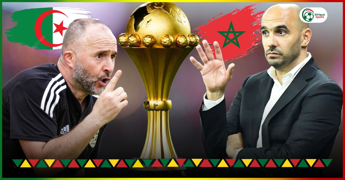 Deux scénarios possibles où l’Algérie et le Maroc peuvent se croiser à la CAN 2023 !