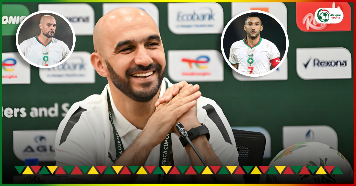 Maroc : Ziyech et Amrabat manifestent un soutien fort envers Regragui