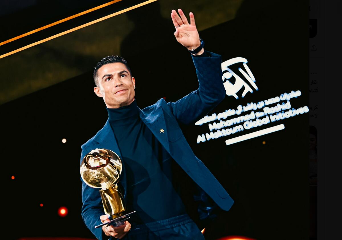 Globe Soccer Awards : Cristiano Ronaldo humilie terriblement la Ligue 1 !