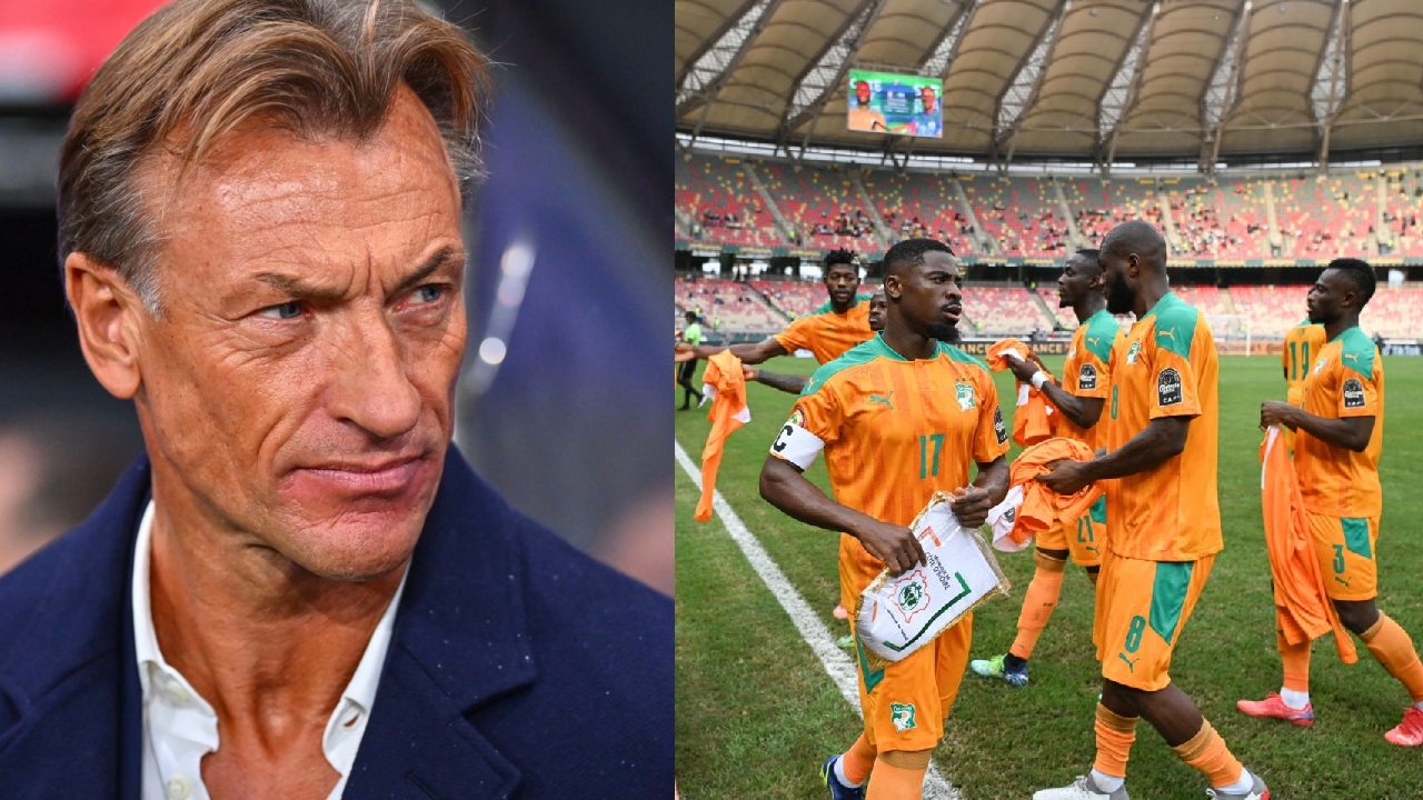 CAN 2023 : Hervé Renard avec la Côte d’Ivoire, c’est terminé !