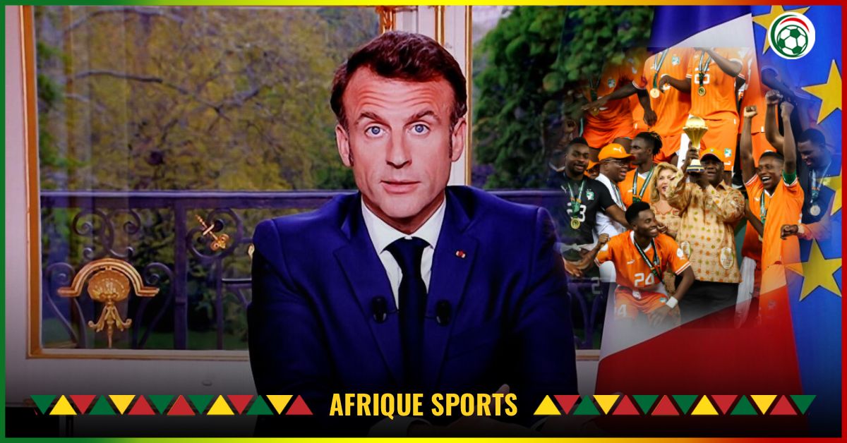 CAN 2023 : La folle réaction de Macron à la victoire ivoirienne